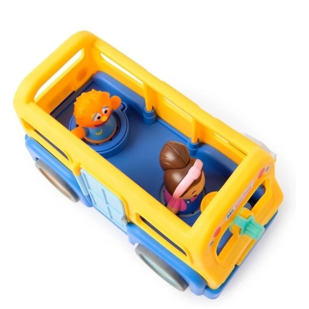 Ms. Rachel My First Learning Bus 2 Figures Wheels On The Bus Sing Along Toy NWT!